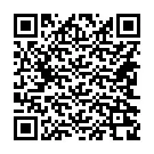 QR-koodi puhelinnumerolle +14242228297