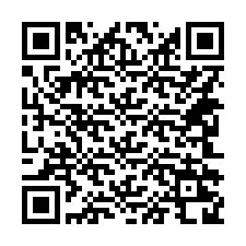 QR kód a telefonszámhoz +14242228413