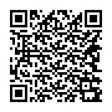 QR-koodi puhelinnumerolle +14242391422