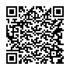 Codice QR per il numero di telefono +14242504262