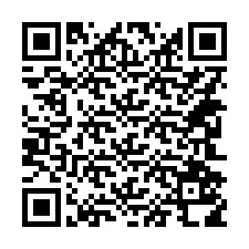 QR Code สำหรับหมายเลขโทรศัพท์ +14242518753