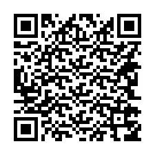 QR-код для номера телефона +14242756862