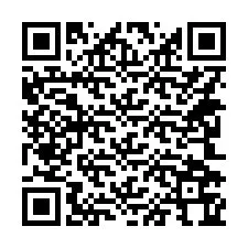 Codice QR per il numero di telefono +14242764306