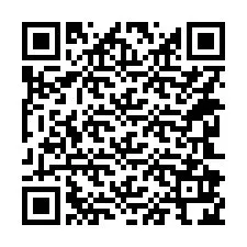 QR код за телефонен номер +14242924150