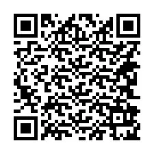 Kode QR untuk nomor Telepon +14242925472