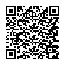 Codice QR per il numero di telefono +14243022986