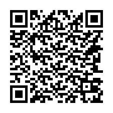 QR Code สำหรับหมายเลขโทรศัพท์ +14243025084