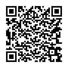 QR-koodi puhelinnumerolle +14243699400