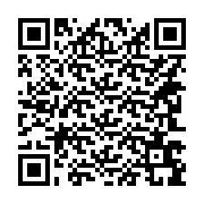 QR kód a telefonszámhoz +14243699552