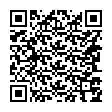 QR-код для номера телефона +14243774146