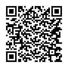 Codice QR per il numero di telefono +14243774263