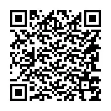 Kode QR untuk nomor Telepon +14243774558