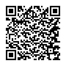 Kode QR untuk nomor Telepon +14243774572