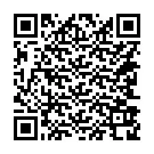 电话号码二维码 +14243928398