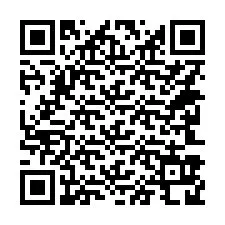 电话号码二维码 +14243928418