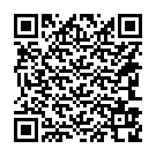 Código QR para número de telefone +14243928500