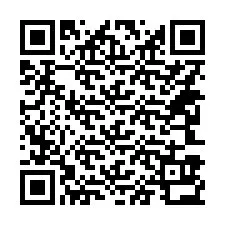 QR-код для номера телефона +14243932003