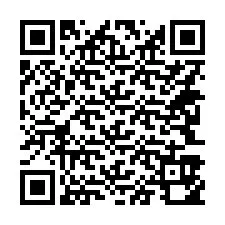 Código QR para número de telefone +14243950826