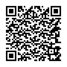 QR-koodi puhelinnumerolle +14243951004