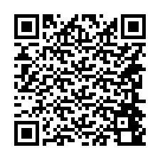 Kode QR untuk nomor Telepon +14244440756