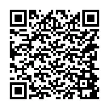 Kode QR untuk nomor Telepon +14244881098