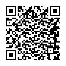 Kode QR untuk nomor Telepon +14246724427