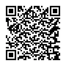 Codice QR per il numero di telefono +14247385021