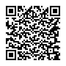 QR kód a telefonszámhoz +14247385106