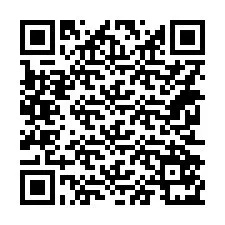 QR-koodi puhelinnumerolle +14252571695