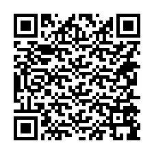 Código QR para número de teléfono +14255599862