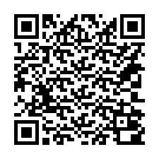 QR Code สำหรับหมายเลขโทรศัพท์ +14302000003