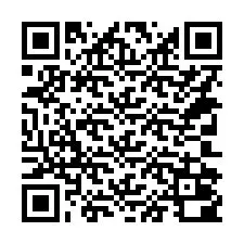 QR-koodi puhelinnumerolle +14302000004