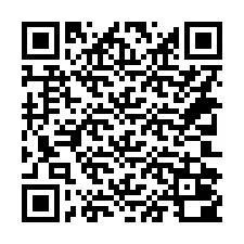 Código QR para número de teléfono +14302000009