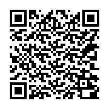 QR kód a telefonszámhoz +14302200019