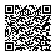 Código QR para número de teléfono +14302227205