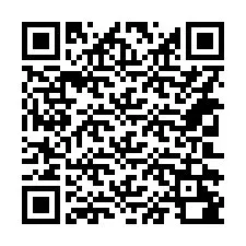 QR-code voor telefoonnummer +14302280057