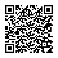 Código QR para número de teléfono +14302314002