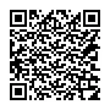 Código QR para número de telefone +14302314019