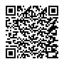 QR-code voor telefoonnummer +14307030179