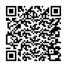 QR kód a telefonszámhoz +14307030546