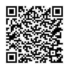 QR Code pour le numéro de téléphone +14307751069