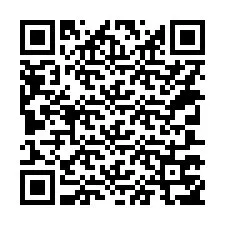 QR Code pour le numéro de téléphone +14307757010