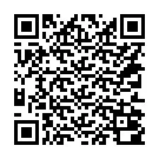 QR-koodi puhelinnumerolle +14312000008