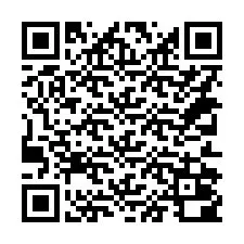 Codice QR per il numero di telefono +14312000009