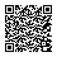 QR Code สำหรับหมายเลขโทรศัพท์ +14312000013