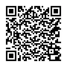 QR Code สำหรับหมายเลขโทรศัพท์ +14312000016