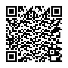 QR-koodi puhelinnumerolle +14312000034