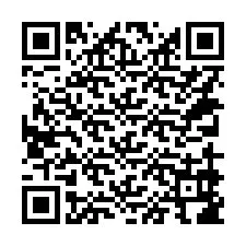 Kode QR untuk nomor Telepon +14319986808