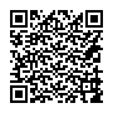 QR Code สำหรับหมายเลขโทรศัพท์ +14319986817