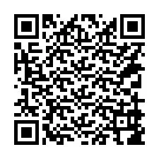 QR Code pour le numéro de téléphone +14319986830